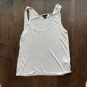 H&M Tank Top with Silver Embellishments. Size XS.